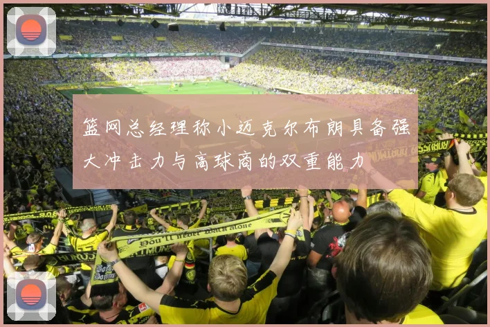 篮网总经理称小迈克尔布朗具备强大冲击力与高球商的双重能力
